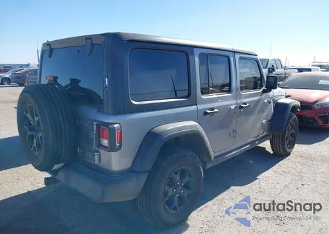 2020 Jeep Wrangler Unlimited Willys 4X4 from USA, damaged, VIN 1C4HJXDN3LW169980